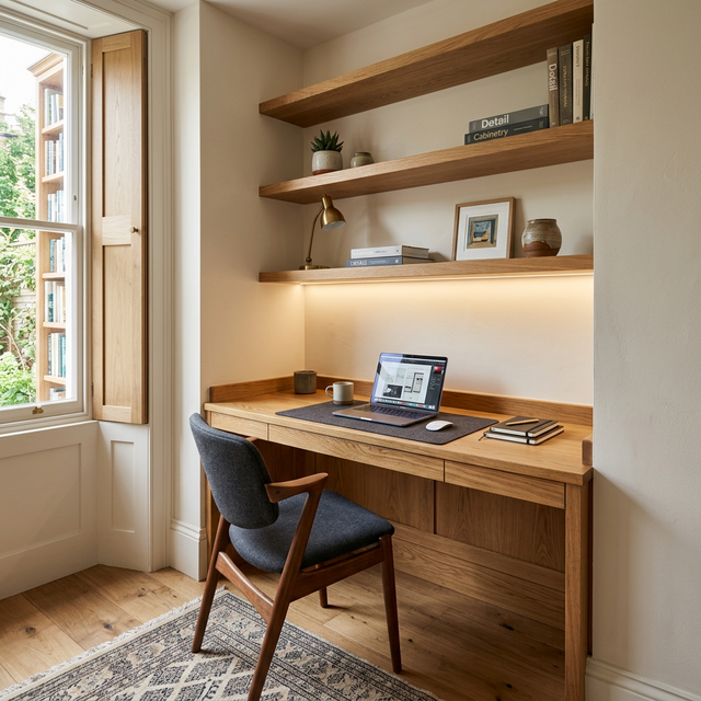 Alcove Home Office Desk