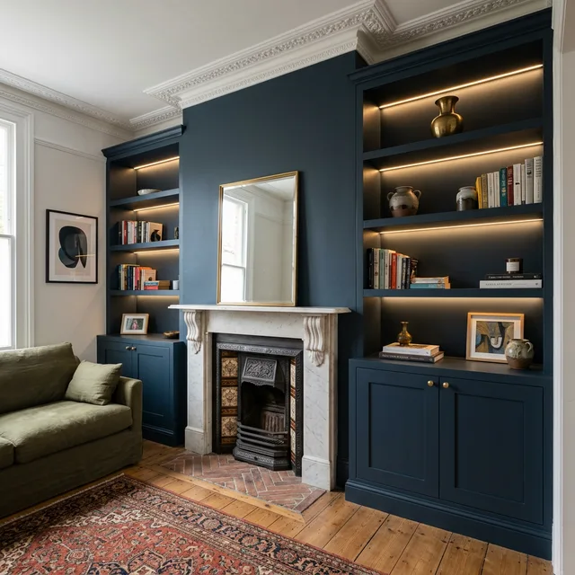 Bespoke Alcove Storage