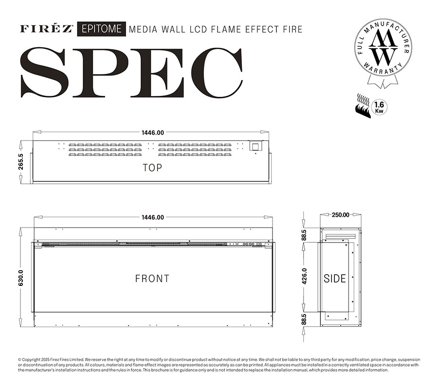 FIRÉZ Epitome LCD gallery view