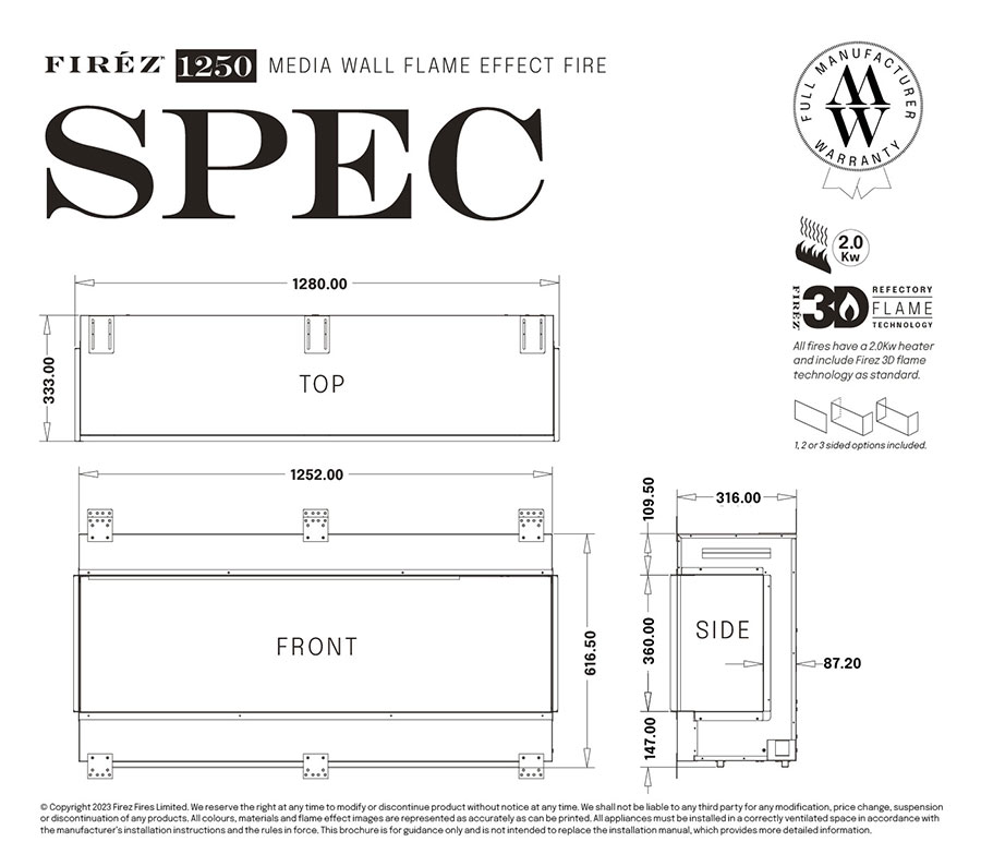 FIRÉZ 1250 gallery view