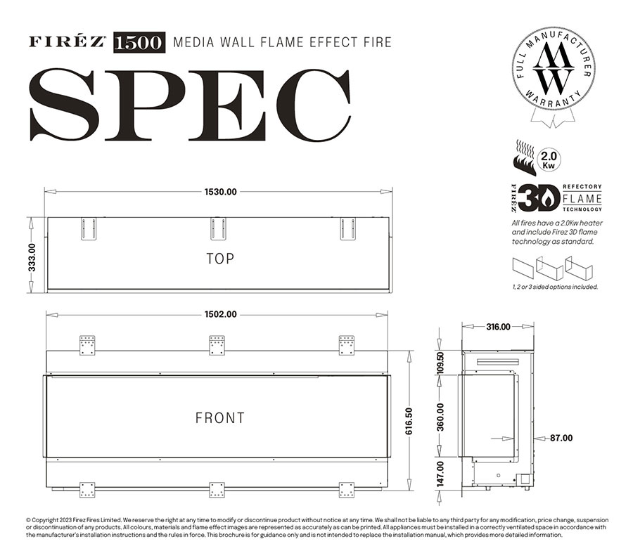 FIRÉZ 1500 gallery view