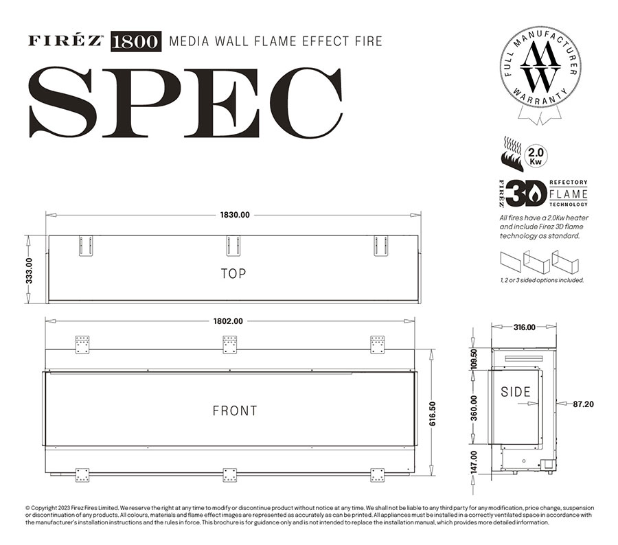 FIRÉZ 1800 gallery view