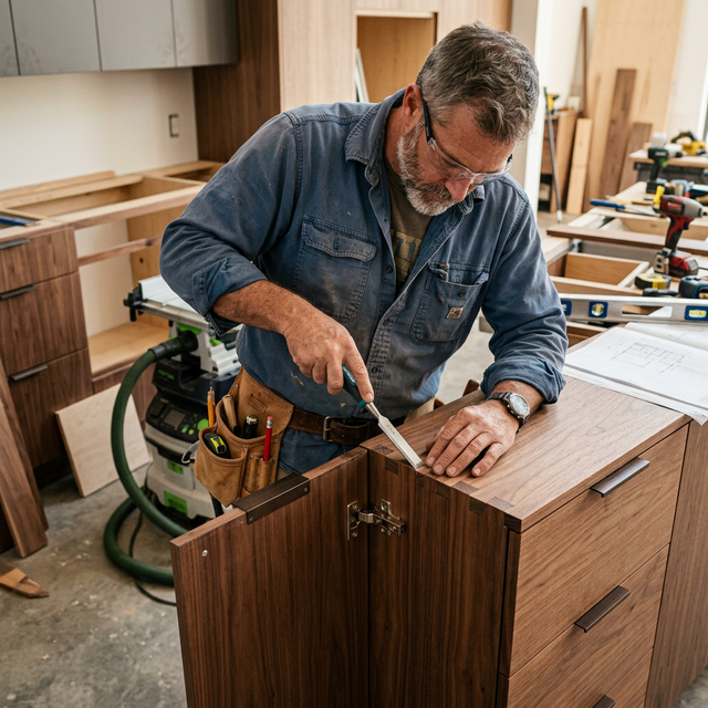 Luxury Kitchen & Bathroom Fitting Renovation by Caerphilly Carpenters