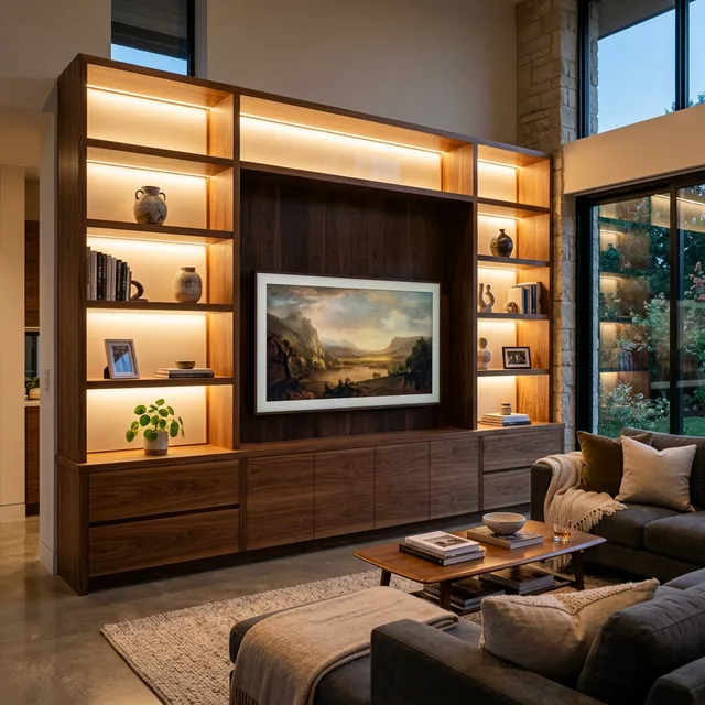 Media Walls & Built-ins