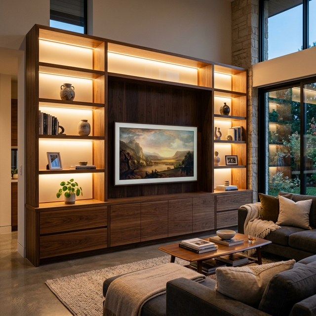 Media Walls & Built-ins