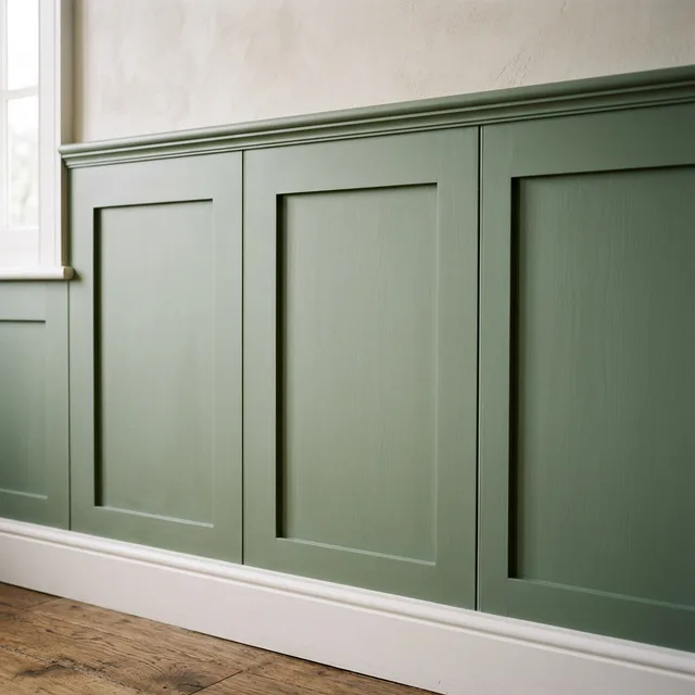 Skirting, architrave and wall panelling