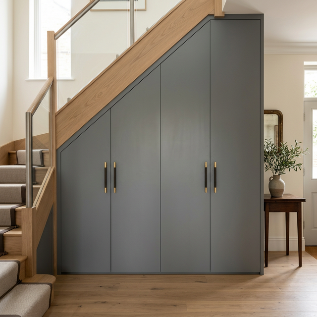 Under Stairs Wardrobe
